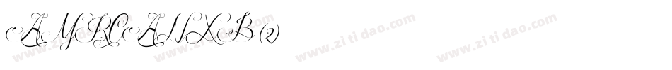 AMRCANXB (2)字体转换